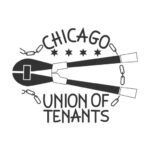 A chain breaker surrounded by the text Chicago Union of Tenants and four stars